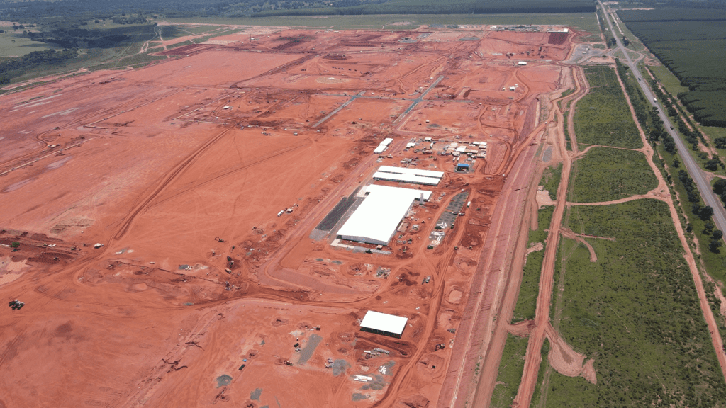 Veja Como Estão As Obras Da Nova Fábrica Da Suzano Em Ribas Do Rio Pardo Ms Trevo Bahia 5315